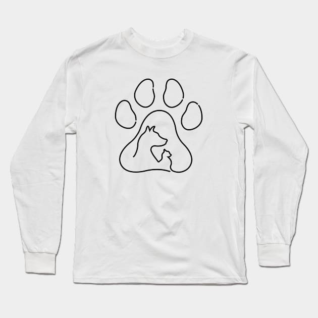 Animal lover. Long Sleeve T-Shirt by Fresh look